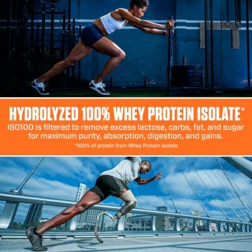 Dymatize® Dunkin™ Mocha Latte ISO100® Protein Powder Perspective: bottom