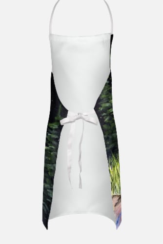 Carolines Treasures SS8475APRON Starry Night Rottweiler Apron Perspective: bottom