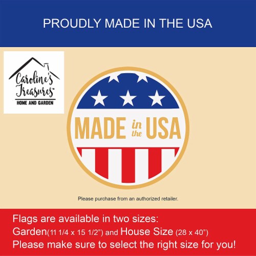 Portuguese Water Dog Hearts Love Valentine's Day Garden Flag Perspective: bottom
