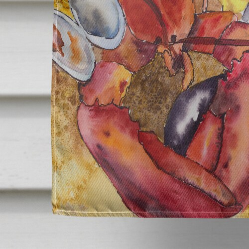 Carolines Treasures 8719CHF Lobster with Old Bay House Flag Perspective: bottom