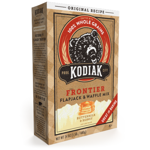 Kodiak Cakes Whole Wheat Oat & Honey Flapjack & Waffle Mix Perspective: bottom
