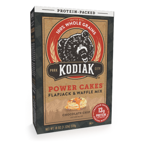 Kodiak® Cakes Power Cakes® Chocolate Chip Flapjack & Waffle Mix Perspective: bottom