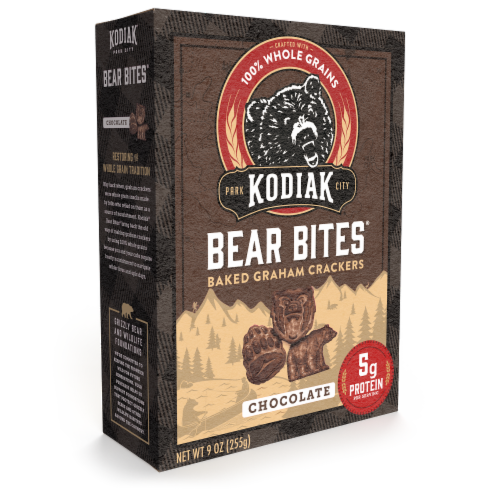 Kodiak Bear Bites® Chocolate Graham Crackers Perspective: bottom