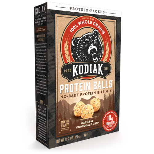 Kodiak Cakes® Oatmeal Chocolate Chip Protein Ball™ Mix Perspective: bottom