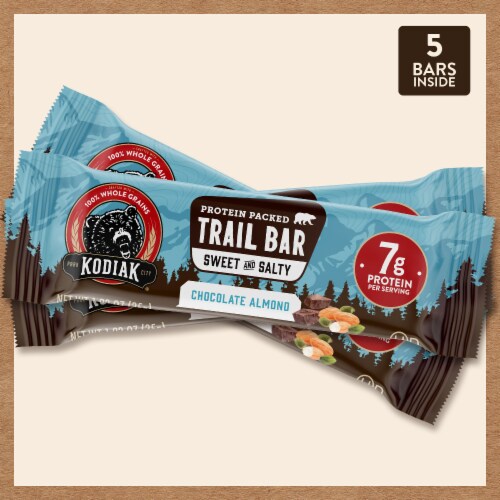 Kodiak® Protein-Packed Chocolate Almond Trail Bars Perspective: bottom