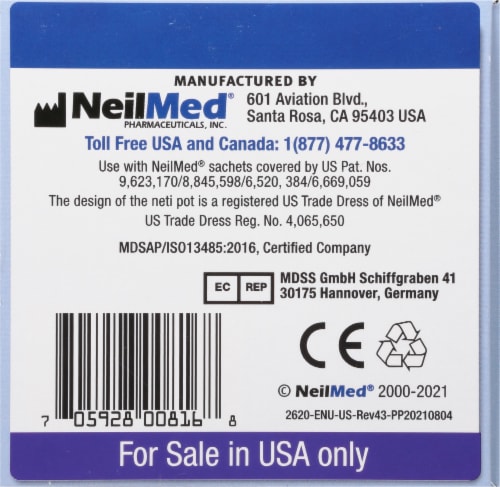 NeilMed Sinus Relief Rinse Packsts, 100 ct - Kroger