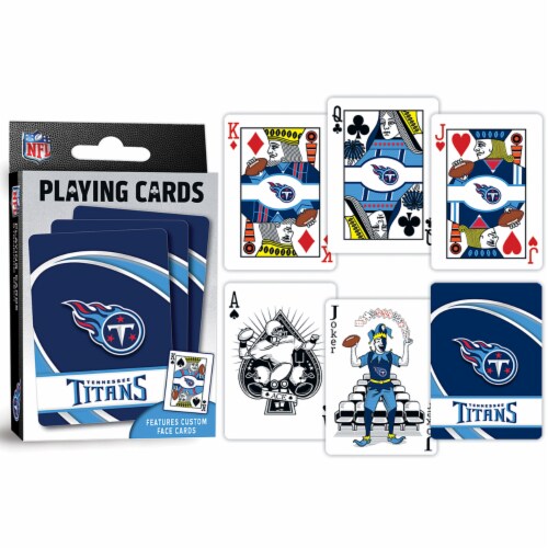 MasterPieces Tennessee Titans Playing Cards Perspective: bottom