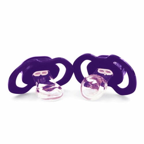 MasterPieces NCAA LSU® Tigers™ Baby Fanatic™ Pacifiers Perspective: bottom
