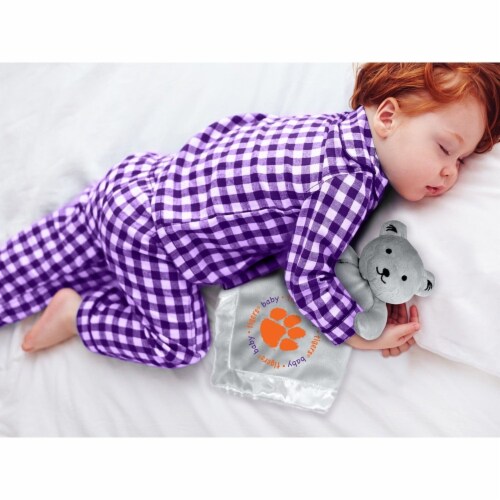 Baby Fanatic Gray Security Bear - NCAA Clemson Tigers Perspective: bottom