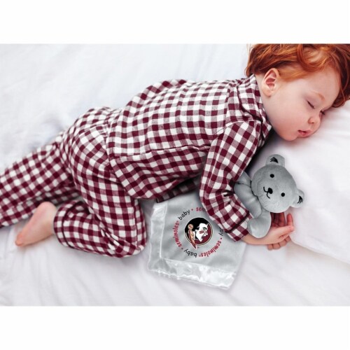 Baby Fanatic Gray Security Bear - NCAA Florida State Seminoles Perspective: bottom