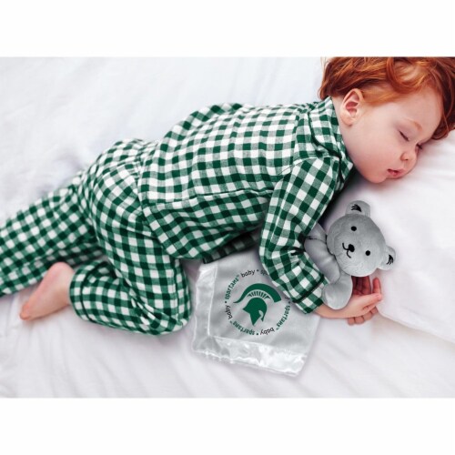 Baby Fanatic Gray Security Bear - NCAA Michigan State Spartans Perspective: bottom
