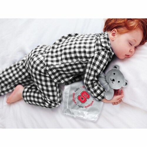 Baby Fanatic Gray Security Bear - NCAA NC State Wolfpack Perspective: bottom