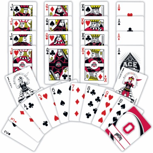 MasterPieces Ohio State University® Playing Cards Perspective: bottom