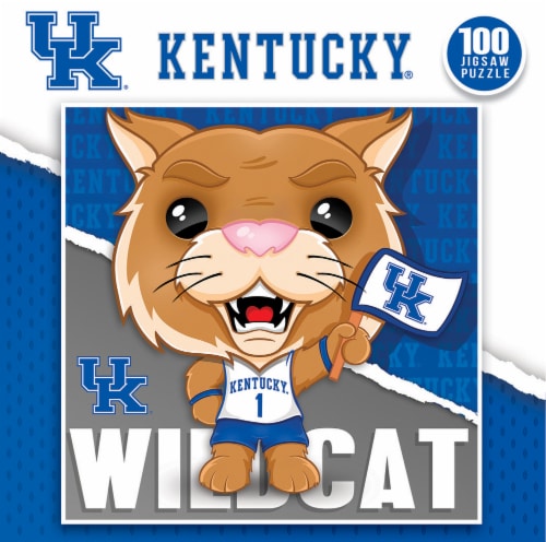 University of Kentucky® Wildcats Mascot Square Puzzle Perspective: bottom