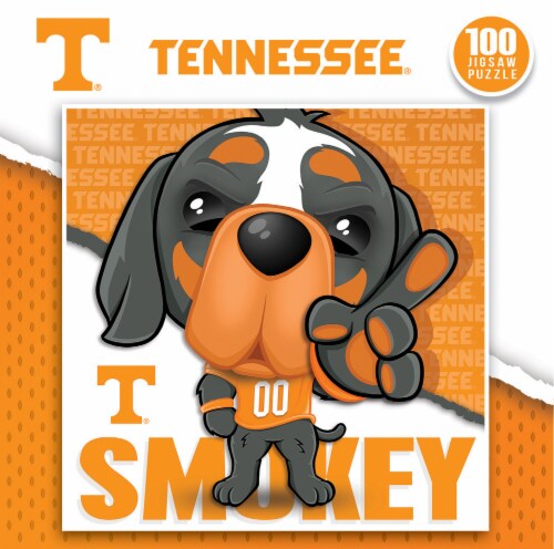 MasterPieces Tennessee Volunteers Smokey Mascot Square Puzzle Perspective: bottom