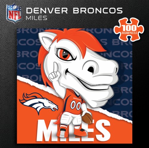 DEN NFL 100 PC Mascot Puzzle Perspective: bottom