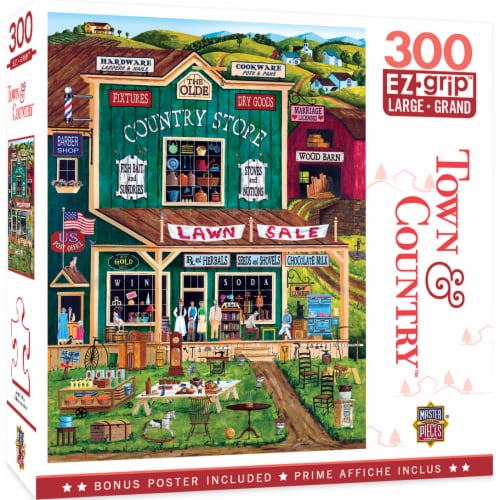 The Old Country Store 300 Piece Large EZ Grip Jigsaw Puzzle Perspective: bottom