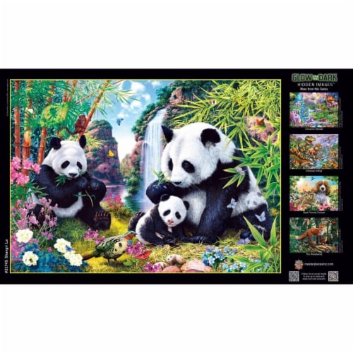 MasterPieces® Glow in the Dark Hidden Images™ Shangri La Puzzle Perspective: bottom
