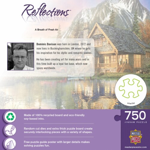 MasterPieces 750 Piece Jigsaw Puzzle For Adults, Family, Or Kids - A Breath of Fresh Air - Perspective: bottom
