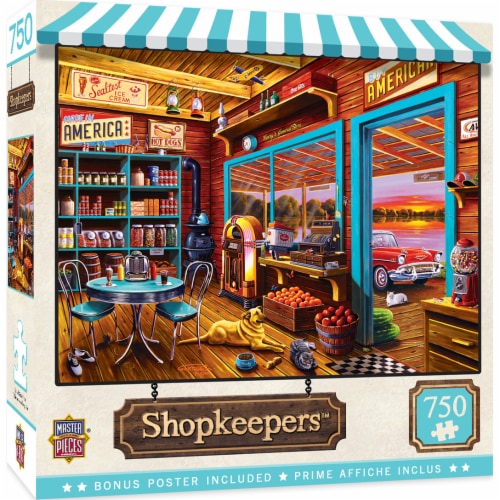 MasterPieces® Shopkeepers™ Henry's General Store Puzzle Perspective: bottom