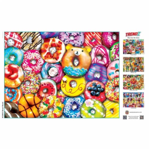 Master Pieces Trendz Collection Donut Resist Puzzle Perspective: bottom