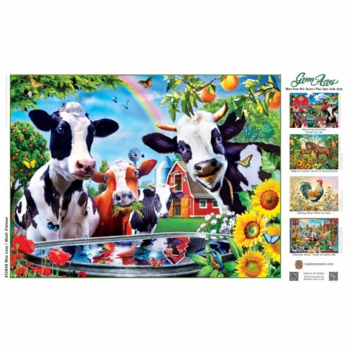 MasterPieces® Green Acres Moo Love EZ Grip™ Puzzle Perspective: bottom