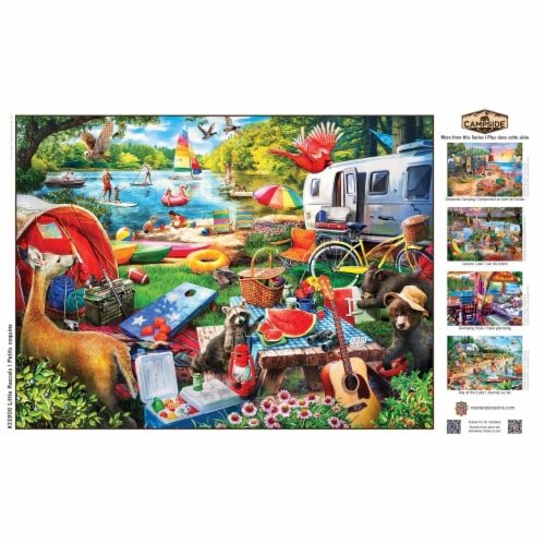 MasterPieces® Campside™ Little Rascals EZ Grip™ Puzzle Perspective: bottom