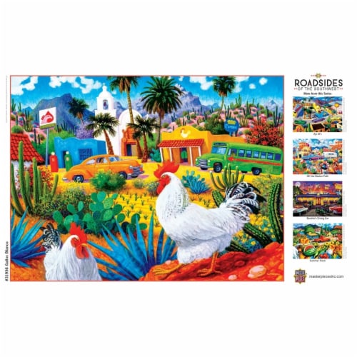 MasterPieces® Roadsides of the Southwest Gallo's Blancos Puzzle Perspective: bottom