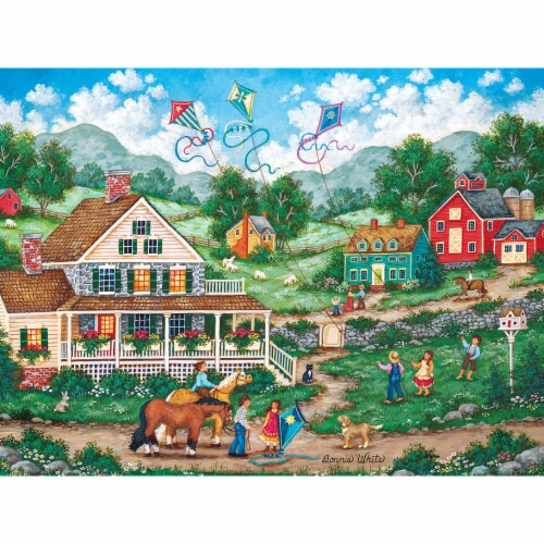 MasterPieces® Heartland Collection™ Crosswinds Puzzle + Poster Perspective: bottom