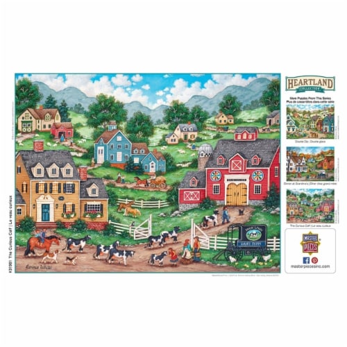 MasterPieces® Heartland Collection™ The Curious Calf Puzzle Perspective: bottom