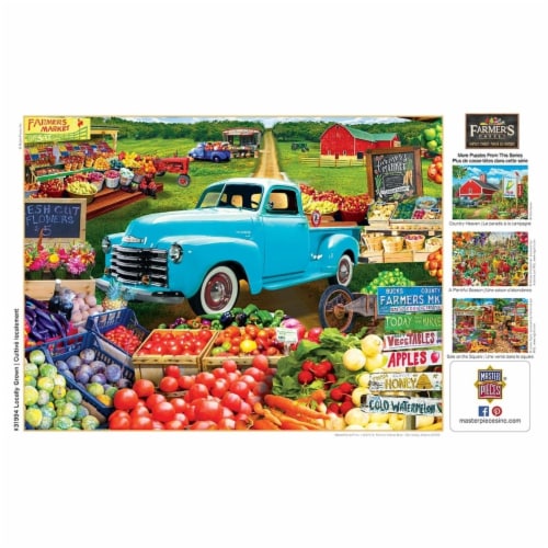 MasterPieces® Locally Grown 750 pc Puzzle Perspective: bottom