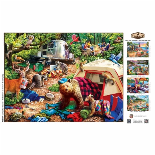 MasterPieces® Campside® Campsite Trouble Puzzle Perspective: bottom