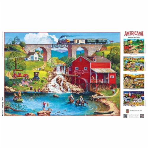 Labor Day 1909 500 Piece Jigsaw Puzzle Perspective: bottom