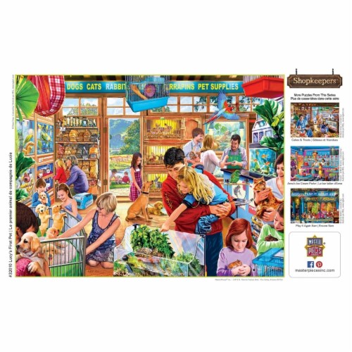 MasterPieces® Shopkeepers™ Lucy's First Pet Puzzle Perspective: bottom