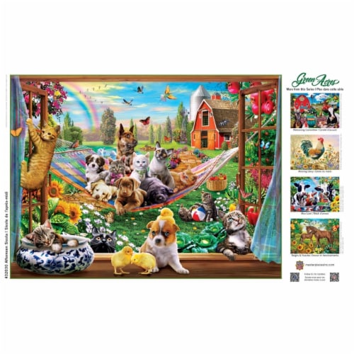 MasterPieces® Green Acres Afternoon Siesta EZ Grip Puzzle Perspective: bottom