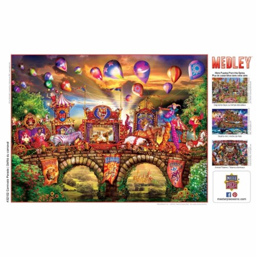 MasterPieces® Medley™ Carnivale Parade EZ Grip™ Jigsaw Puzzle Perspective: bottom