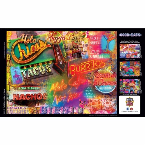 MasterPieces® Good Eats™ En El Barrio Puzzle Perspective: bottom