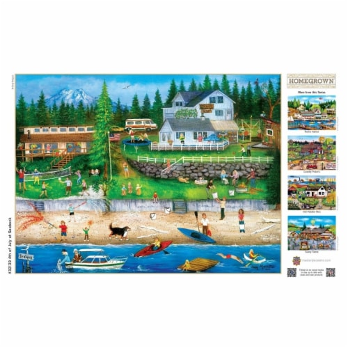 MasterPieces® Homegrown™ Collection 4th of July at Seabeck Jigsaw Puzzle Perspective: bottom