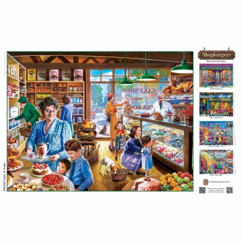 MasterPieces® Shopkeepers™ Cakes & Treats Jigsaw Puzzle Perspective: bottom