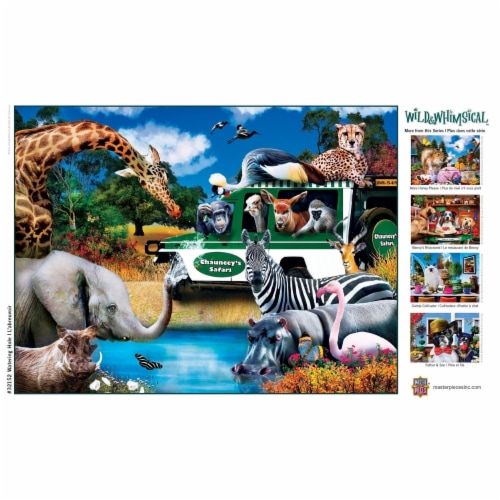 Wild & Whimsical™ EZ Grip™ Watering Hole Puzzle Perspective: bottom