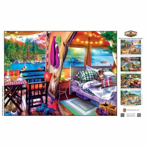 MasterPieces® EZ Grip™ Campside Puzzle Perspective: bottom