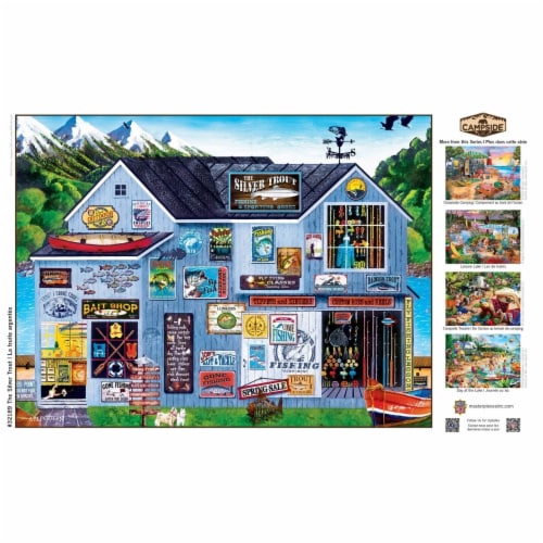 The Silver Trout 300 pc Perspective: bottom