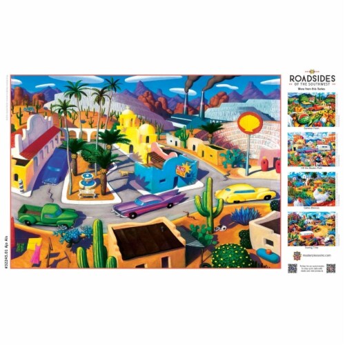 MasterPieces® Roadsides of the Southwest Puzzle Perspective: bottom