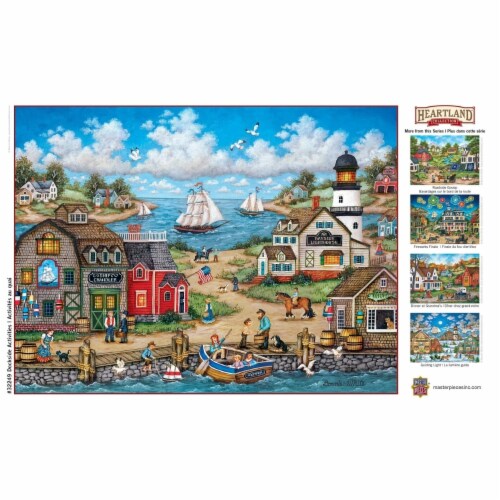 MasterPieces® Heartland™ Collection Dockside Activities Jigsaw Puzzle Perspective: bottom