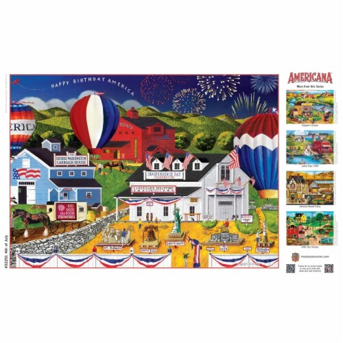MasterPieces® Americana™ EZ Grip™ 4th Of July Puzzle Perspective: bottom