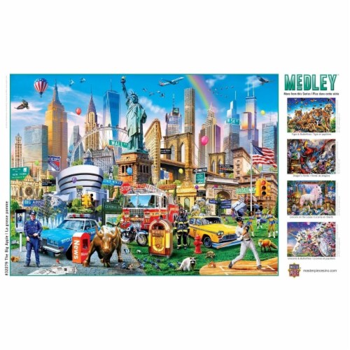 MasterPieces® Medley™ The Big Apple EzGrip Jigsaw Puzzle Perspective: bottom