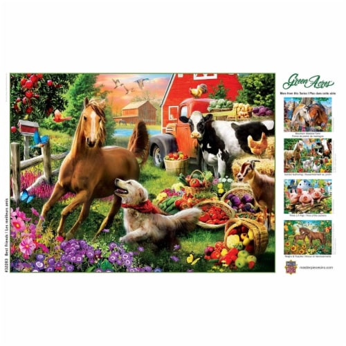 MasterPieces Green Acres™ Best Friends EZ Grip™ Puzzle Perspective: bottom