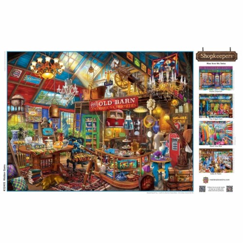 Masterpieces® Shopkeepers™ Hidden Gems Jigsaw Puzzle Perspective: bottom