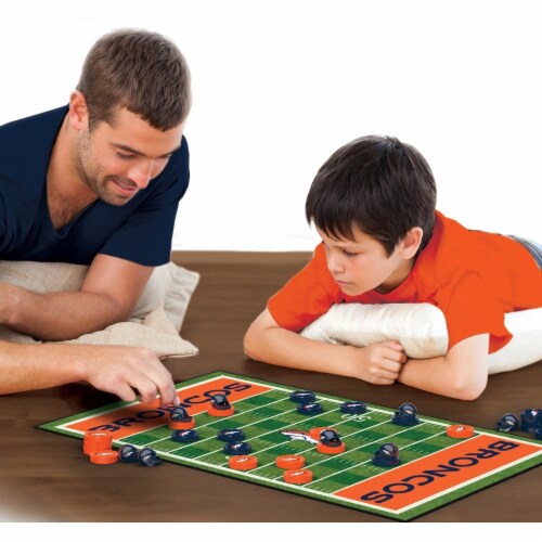 NFL® Denver Broncos Checkers Board Game Perspective: bottom