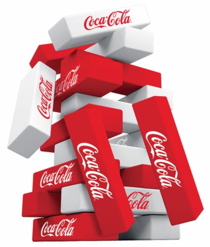 Coca Cola Mini Tumble Tower Perspective: bottom